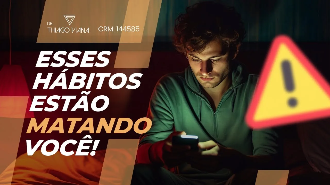 Capa do vídeo: Esses hábitos estão matando você!