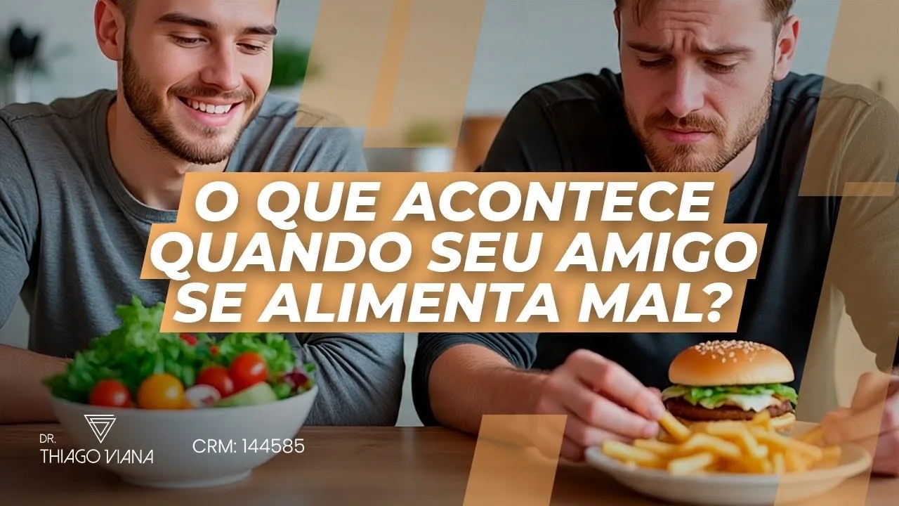 Capa do vídeo: O que acontece quando seu amigo se alimenta mal?