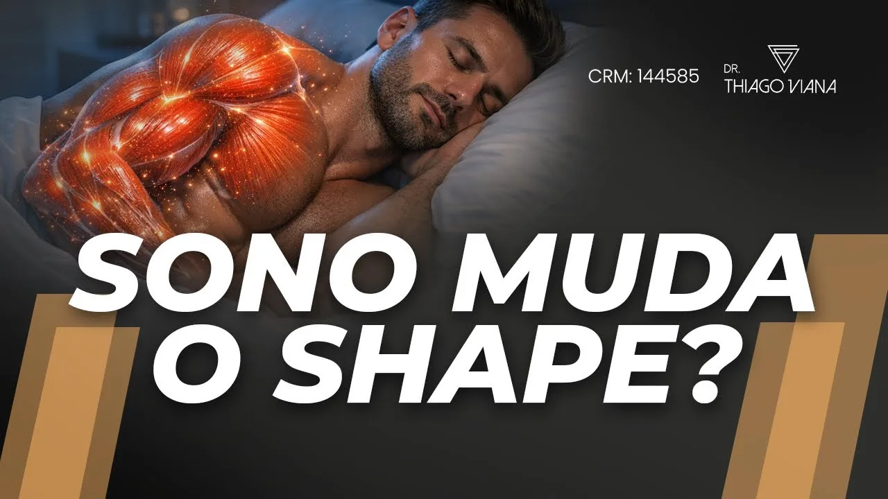 Capa do vídeo: Dormir ajuda a emagrecer e ganhar massa muscular?