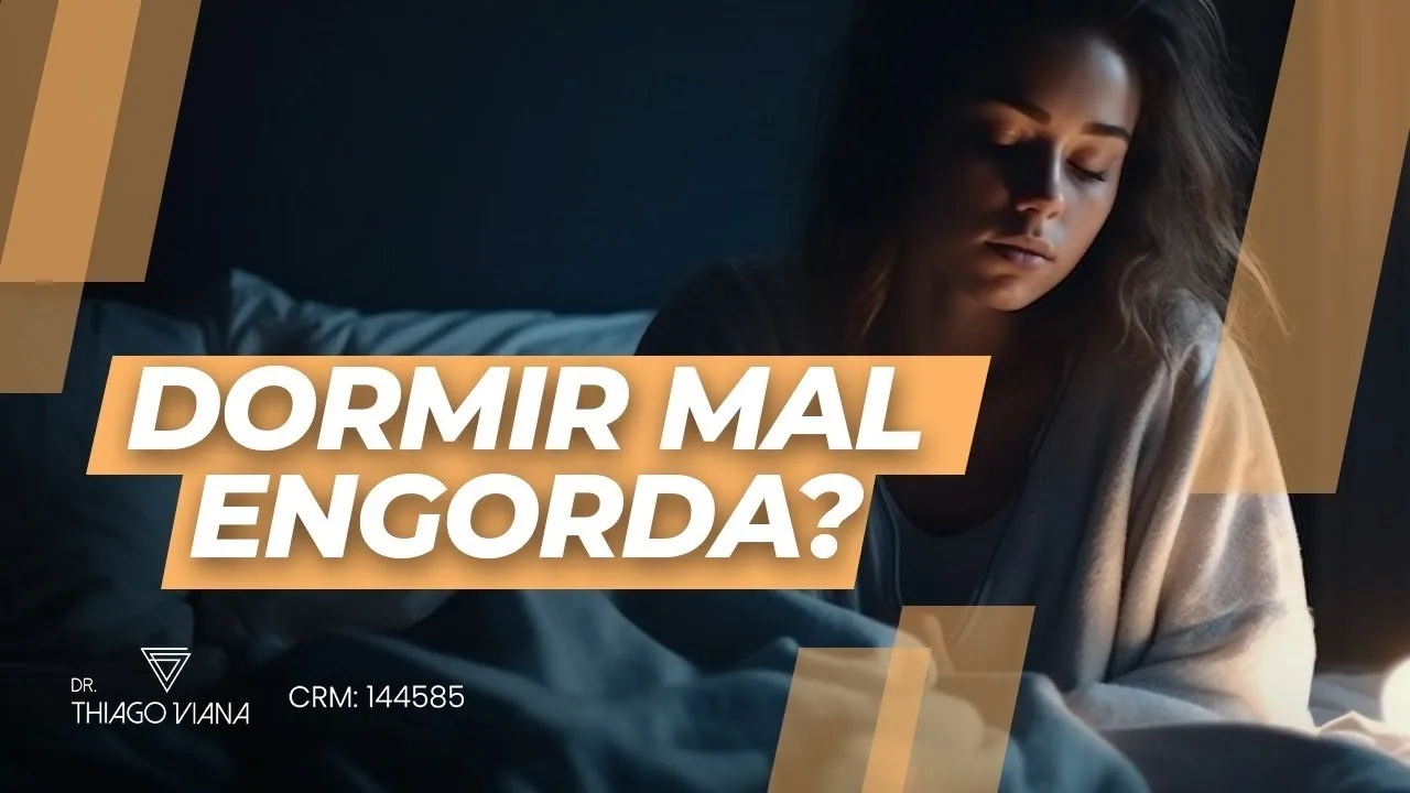 Capa do vídeo: Sono, Cortisol e Gordura Abdominal: o triângulo mortal